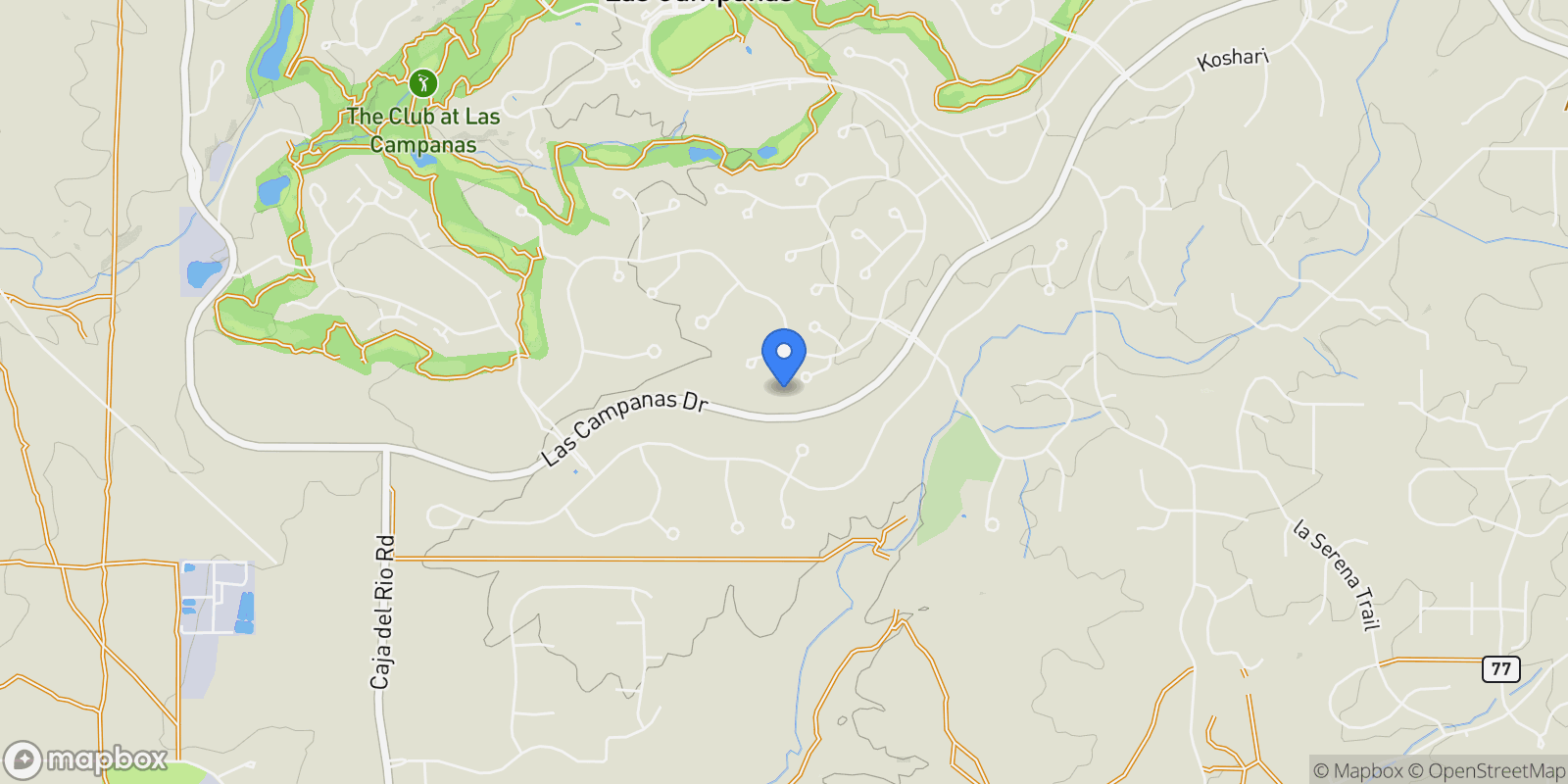 Map showing 11 And 10 High Ridge Road, Santa Fe, NM 87506, Santa Fe, New Mexico, United States.