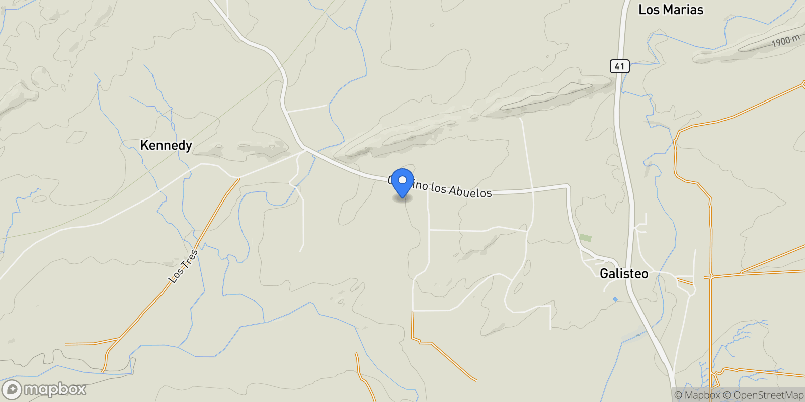 Map showing 794 Camino Los Abuelos, Galisteo, NM 87540, Lamy, New Mexico, United States.