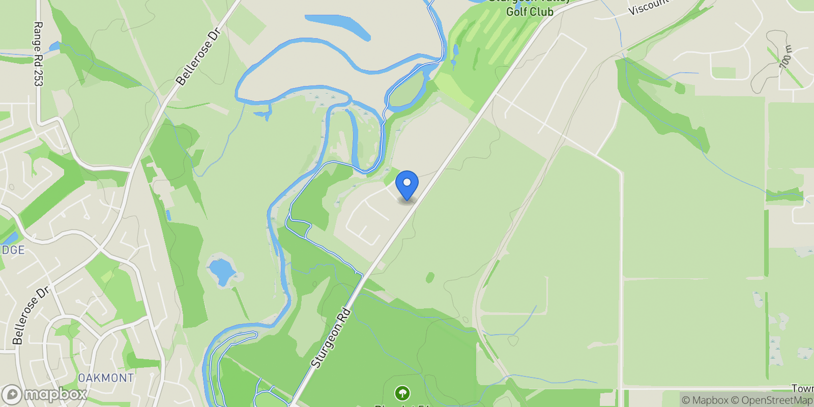 Map showing 25122 Sturgeon Road  205, Rural Sturgeon County, AB T8T 1S6, St. Albert, Alberta, Canada.