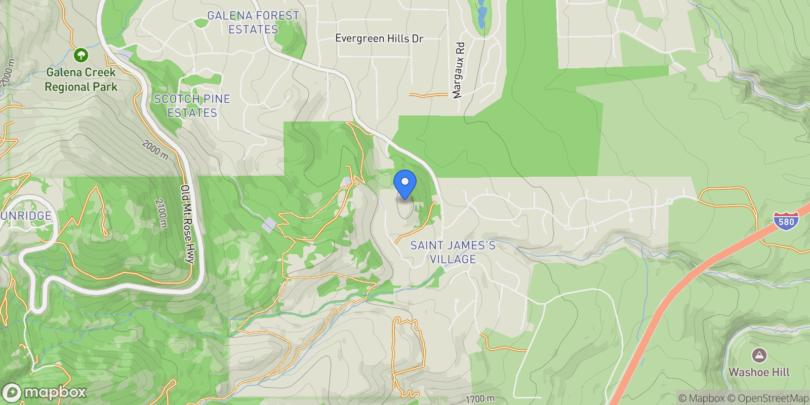 Map showing 29 Bennington Court, Reno, NV, 89511, USA, Reno, Nevada, United States.