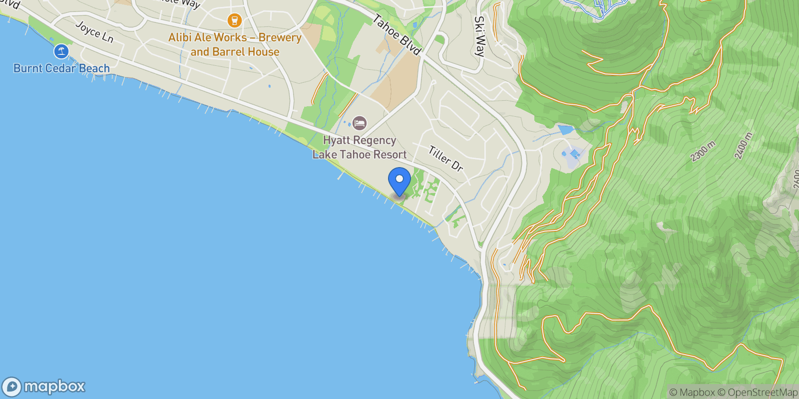 Map showing 585 Village, Incline Village, NV, 89451, USA, Incline Village, Nevada, United States.