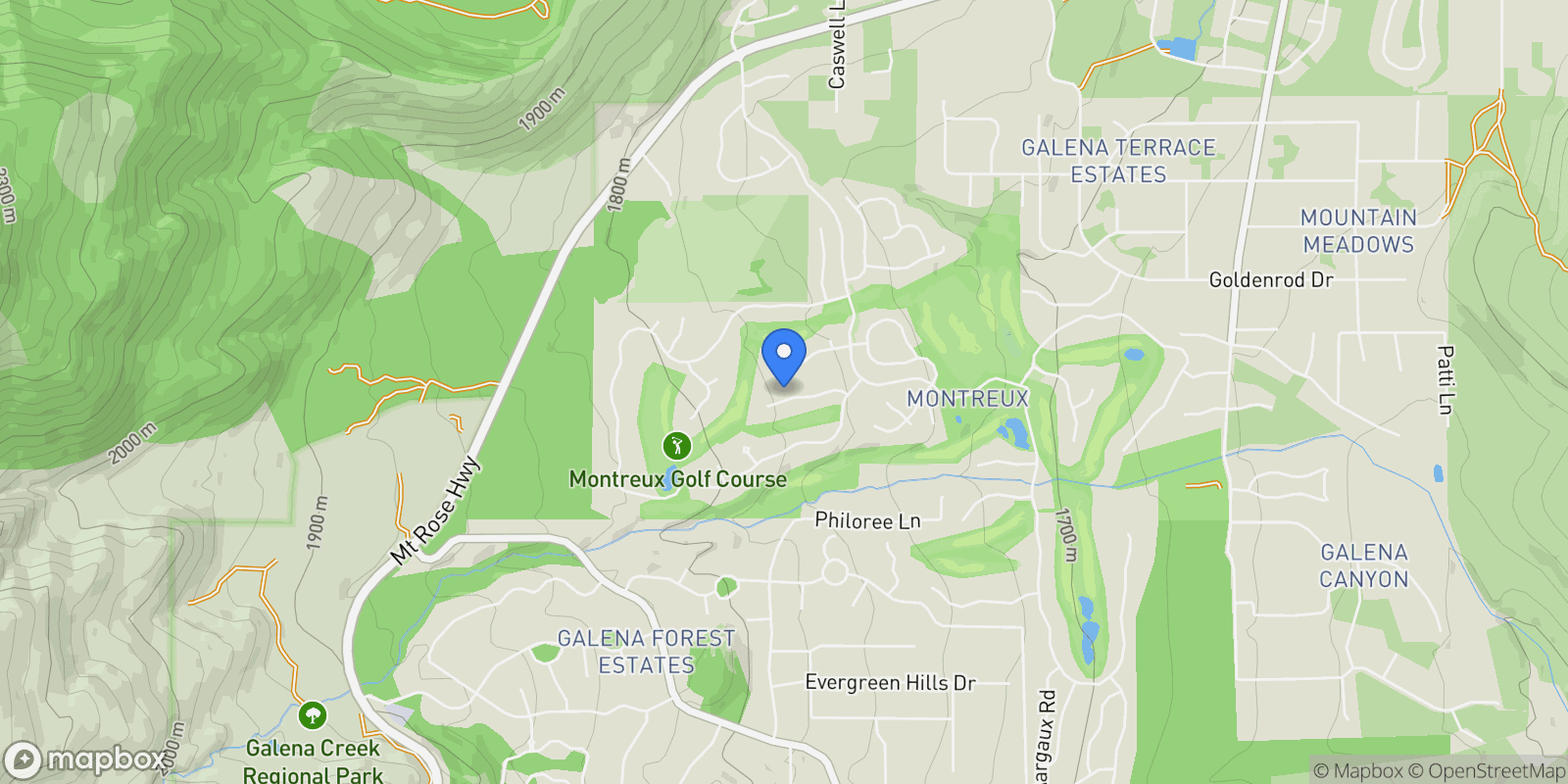 Map showing 5945 Chambery Circle, Reno, NV, 89511, USA, Reno, Nevada, United States.