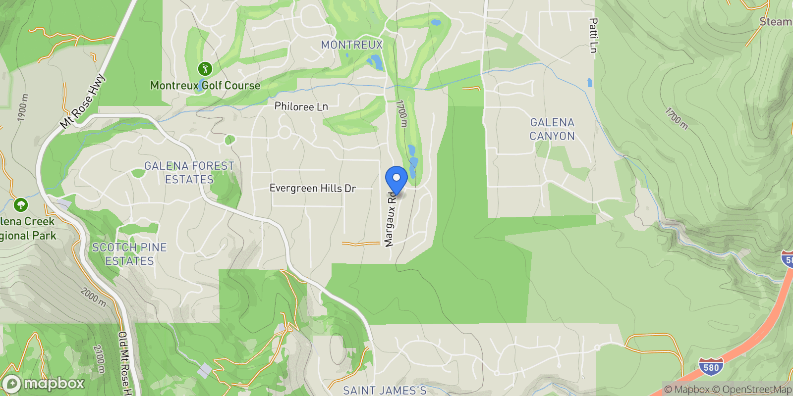 Map showing 20555 Latour Way, Reno, NV, 89511, USA, Reno, Nevada, United States.