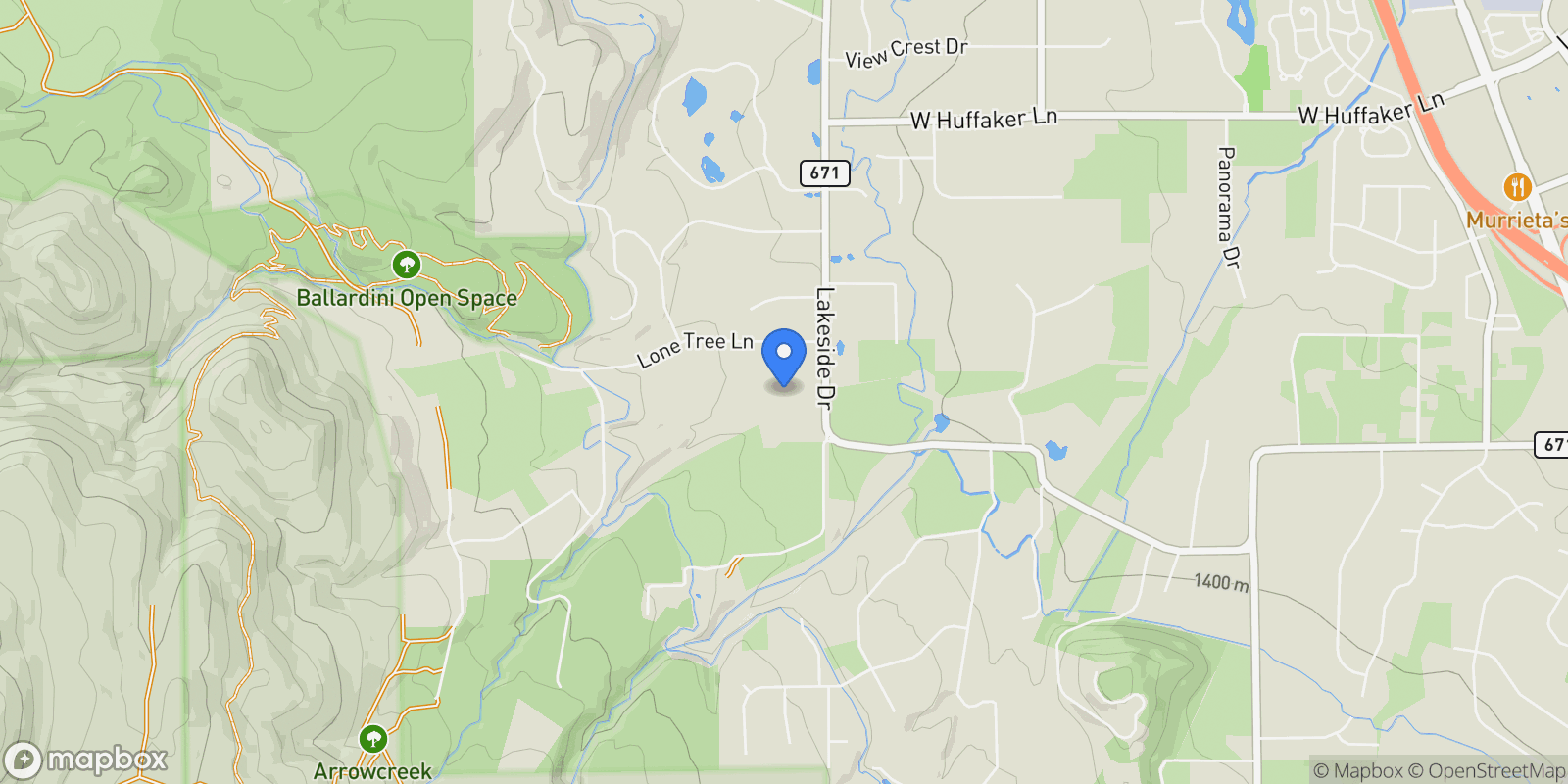 Map showing 8741 Lakeside, Reno, NV, 89511, USA, Reno, Nevada, United States.