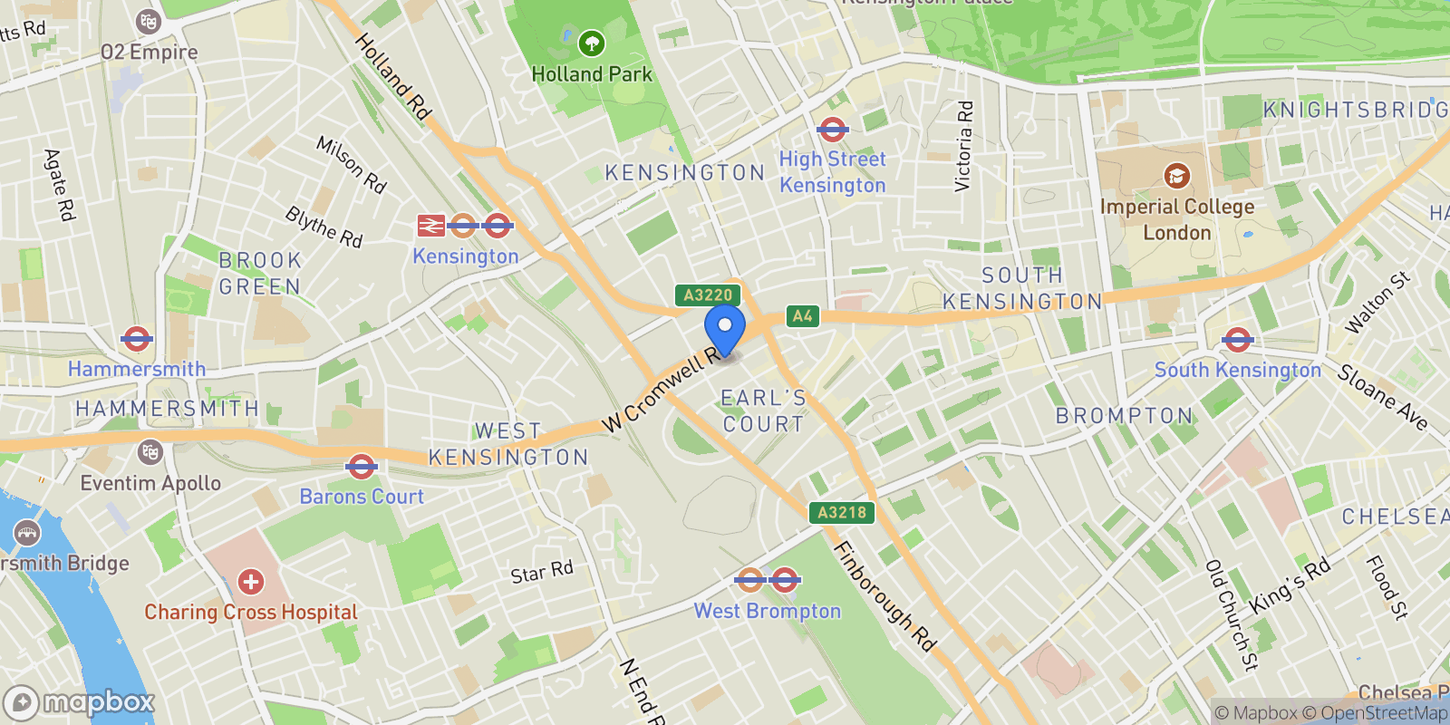 Map showing St Albans Mansions, London, England, United Kingdom.