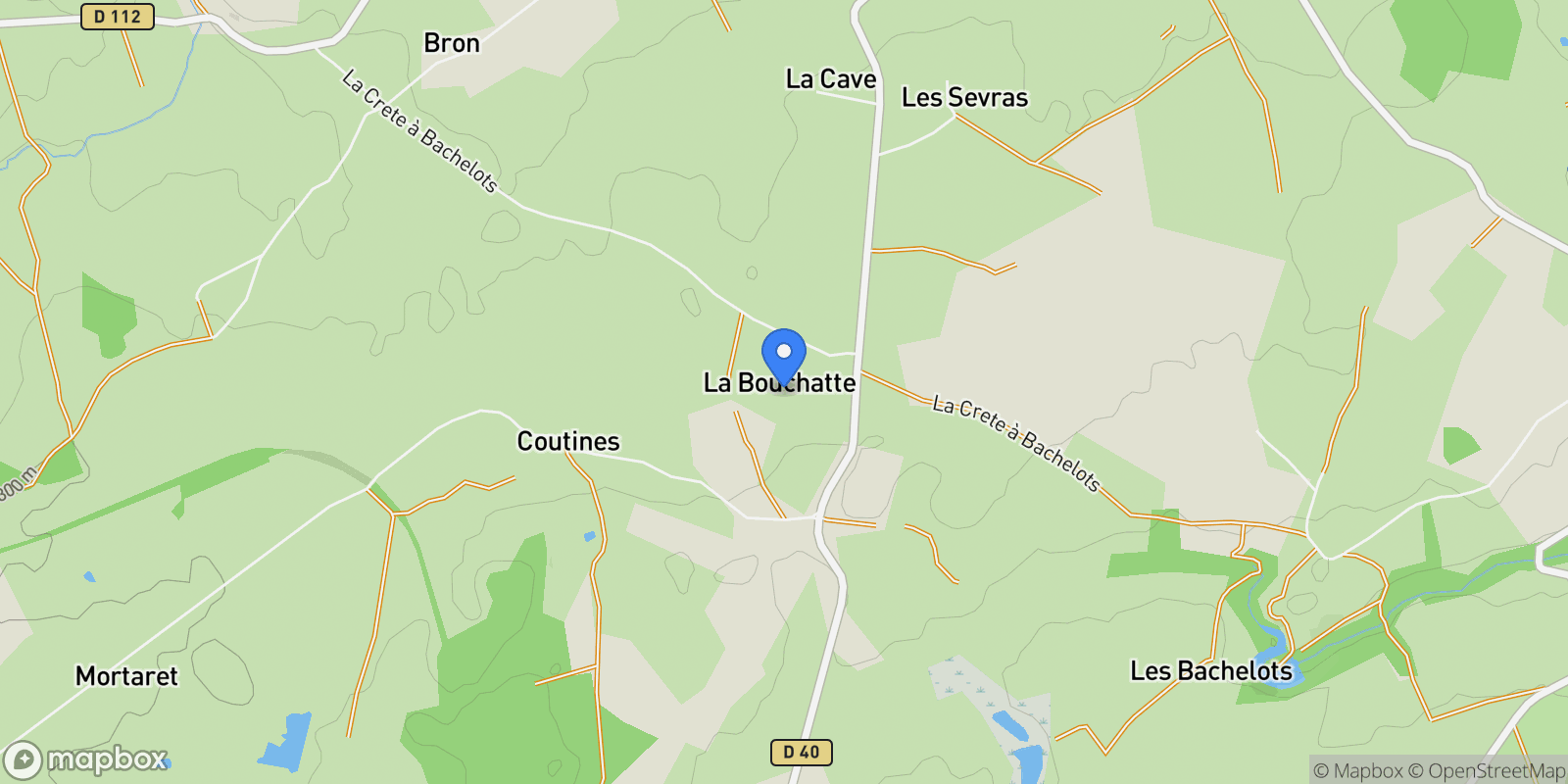 Map showing Chazemais, Auvergne-Rhône-Alpes, France.