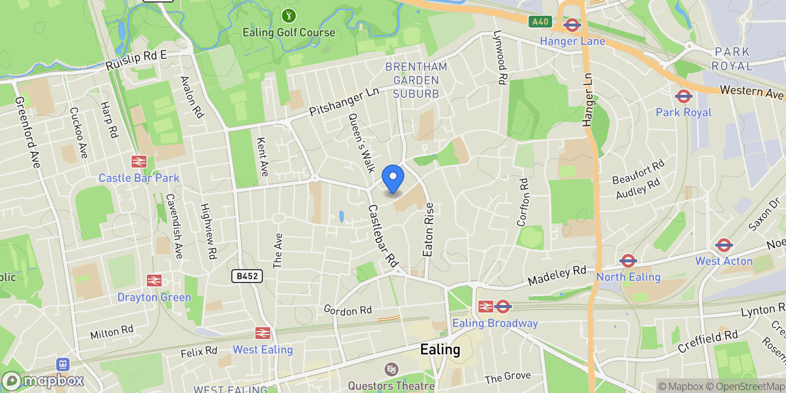Map showing London, England, United Kingdom.