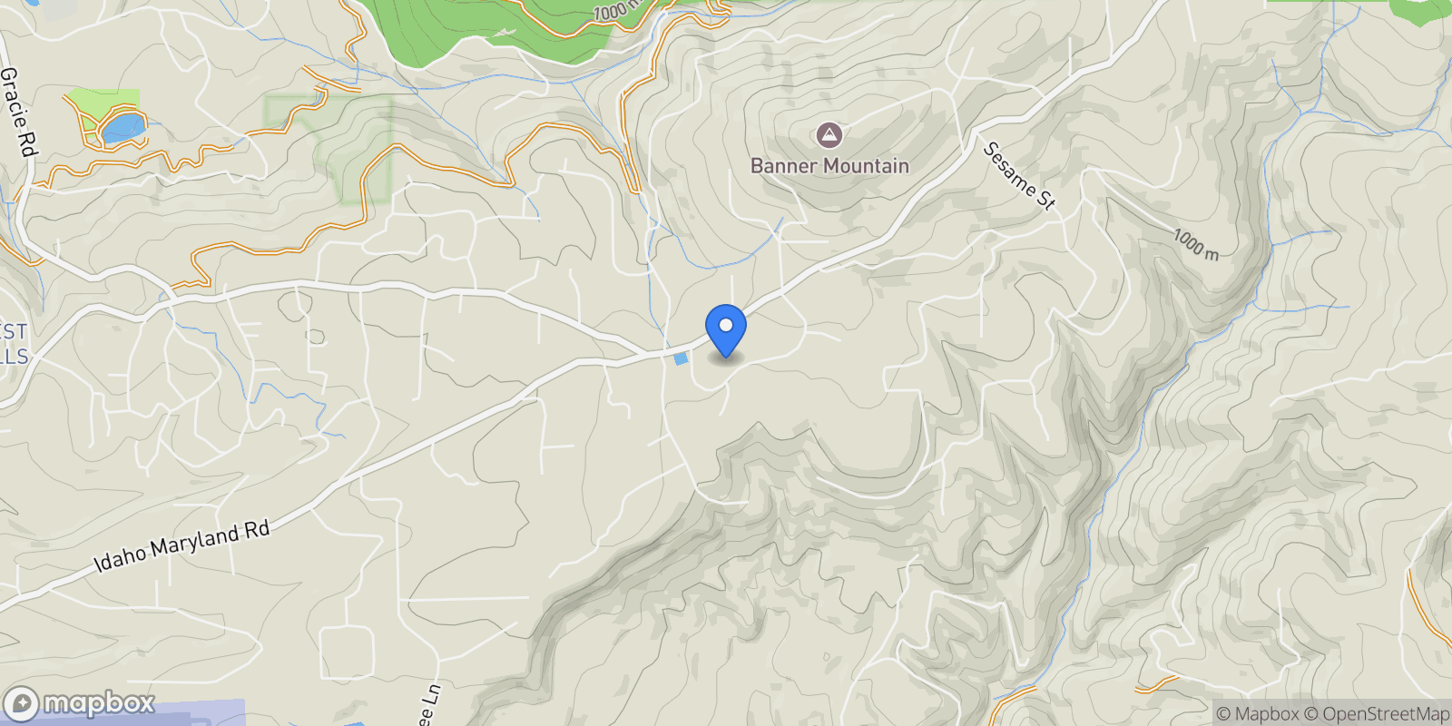Map showing 13712 Altair Drive, Nevada City, CA 95959, Nevada City, California, United States.