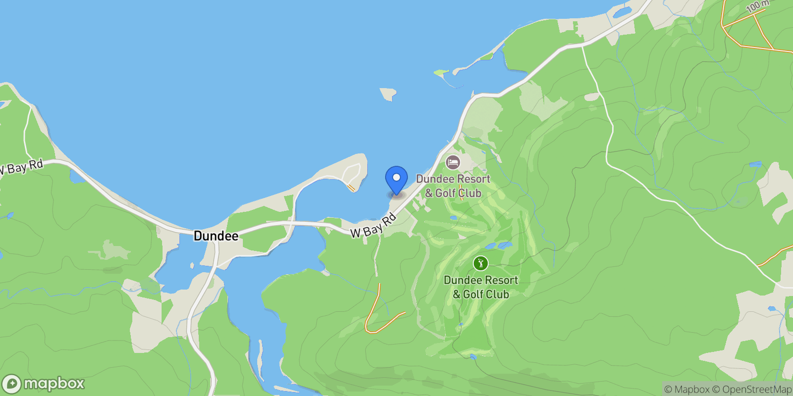 Map showing 2641 West Bay Rd, Dundee, NS, B0E 3K0, CANADA, Richmond, Subd. A, Nova Scotia, Canada.