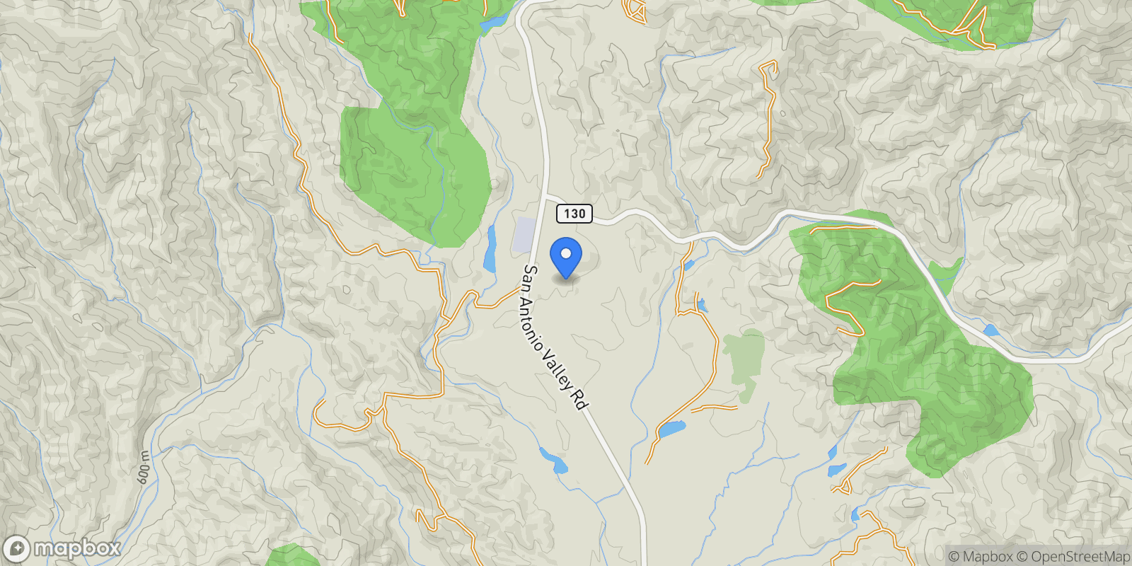 Map showing 46400 San Antonio Valley, Livermore, California, United States.