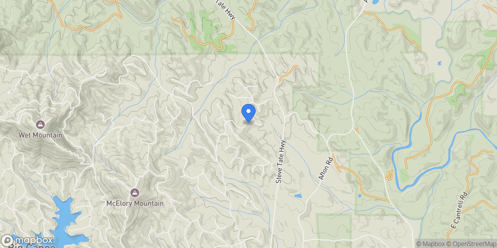 Map showing Jasper, Georgia, United States.