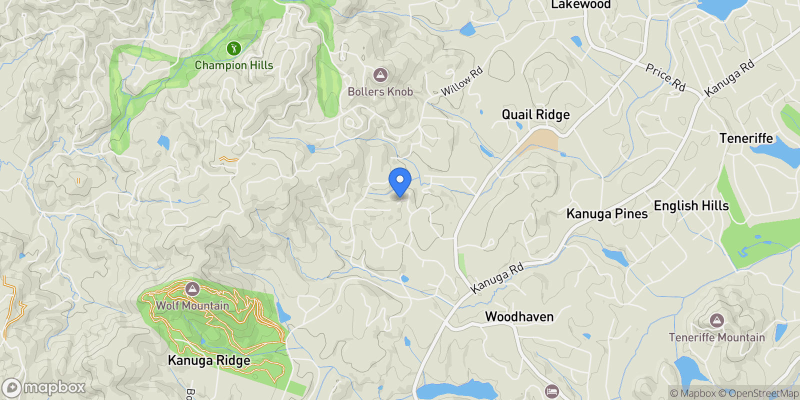 Map showing 100 Bayberry Way, Hendersonville, NC 28739, Laurel Park, North Carolina, United States.