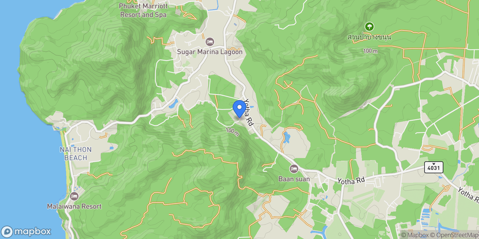 Map showing 15 Soi Sakhu 1, Tambon Sa Khu, Amphoe Thalang, Chang Wat Phuket 83110, Thailand, Sakhu, Phuket, Thailand.
