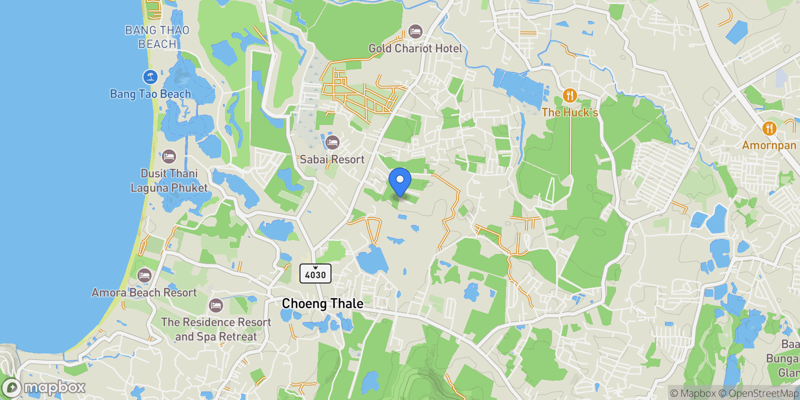 Map showing 3 S. Pasak 4 Tambon Choeng Thale, Amphoe Thalang, Chang Wat Phuket 83110, Thailand, Choeng Thale, Phuket, Thailand.