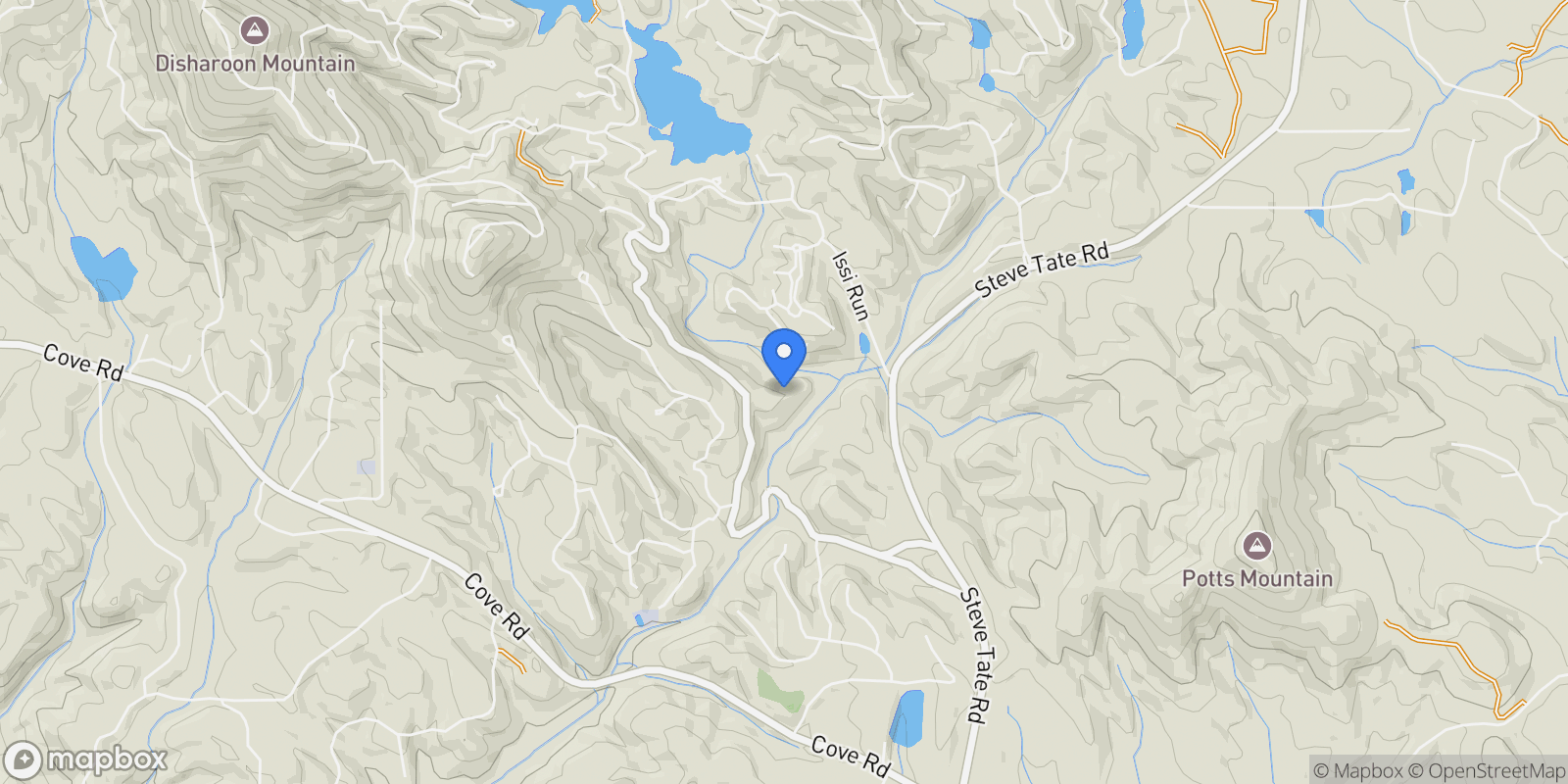 Map showing Jasper, Georgia, United States.