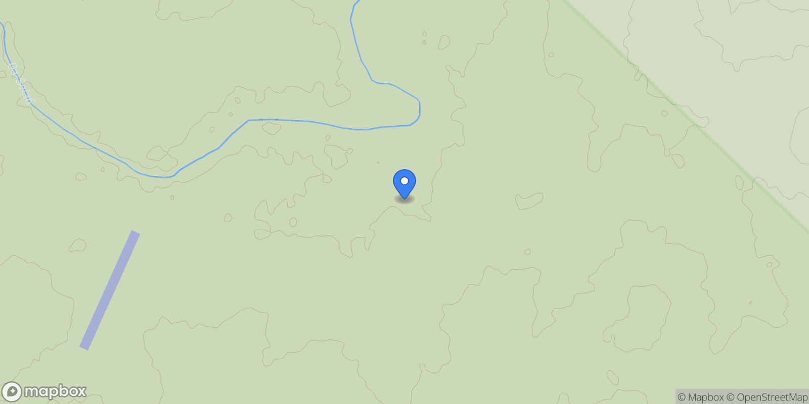 Map showing PWG2+53, 1380, South Africa, Mopani, South Africa.