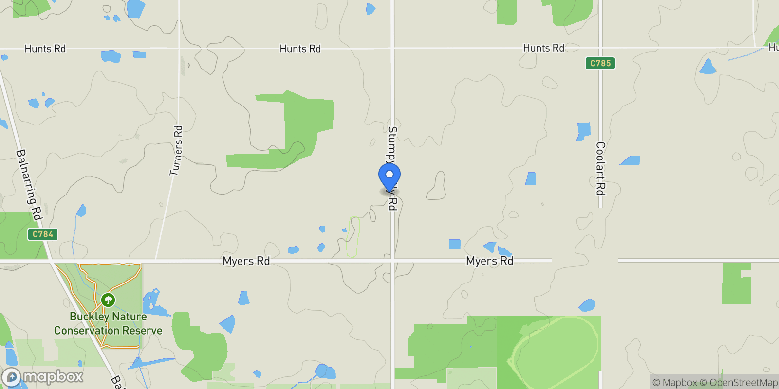 Map showing 437 Stumpy Gully Road, Balnarring, VIC 3926, Balnarring, Victoria, Australia.