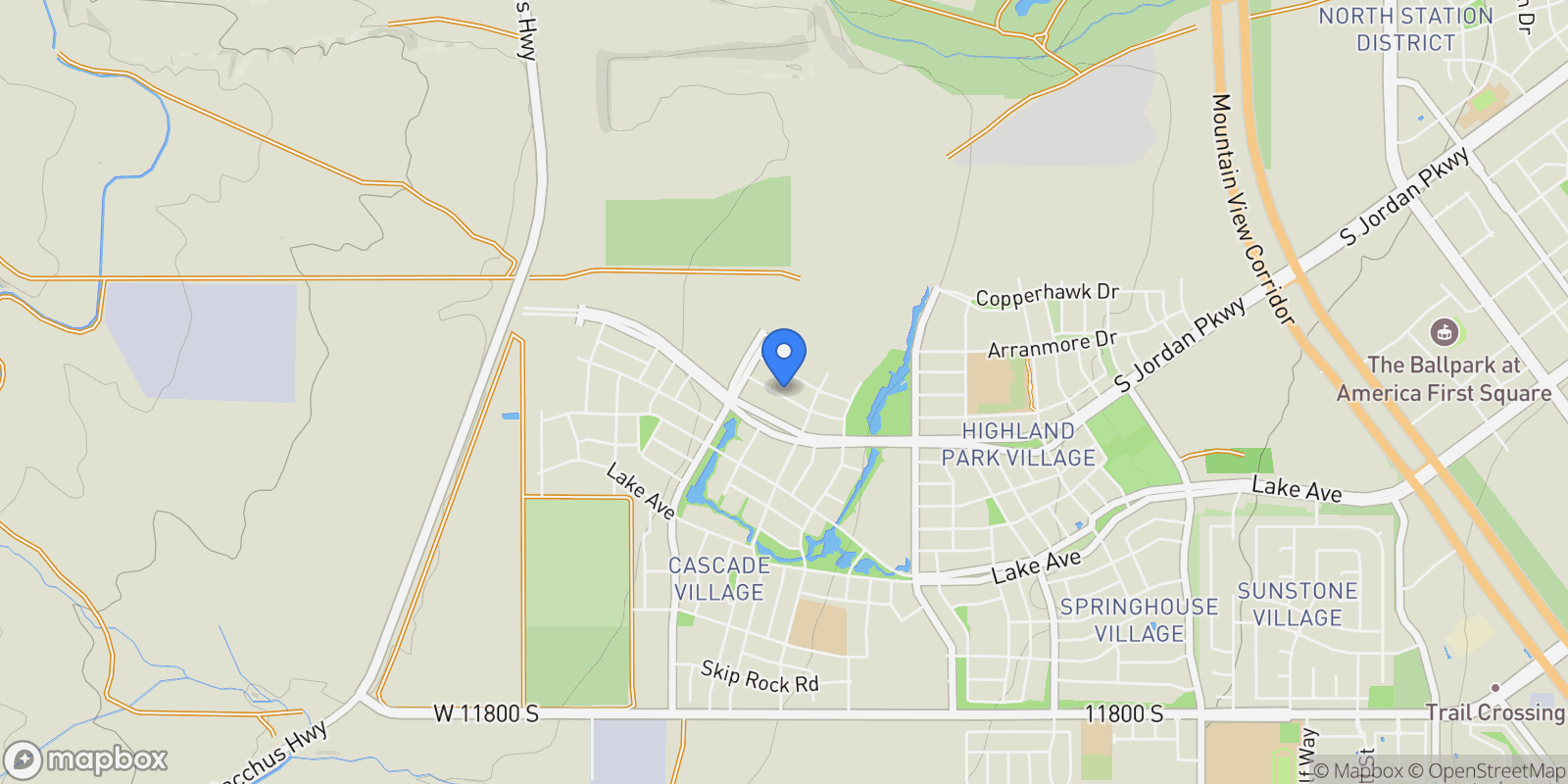 Map showing 6738 W MIRAMAR ST S 5-451, South Jordan, Utah, United States.