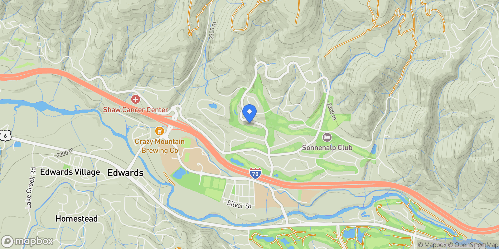Map showing 490 Winslow Road , Edwards, CO 81632, Edwards, Colorado, United States.