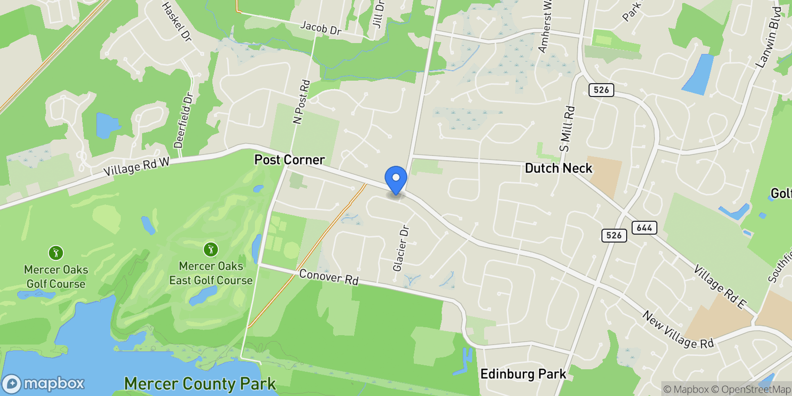 Map showing 31 Sapphire Drive, Princeton Junction, NJ 08550, West Windsor Township, New Jersey, United States.