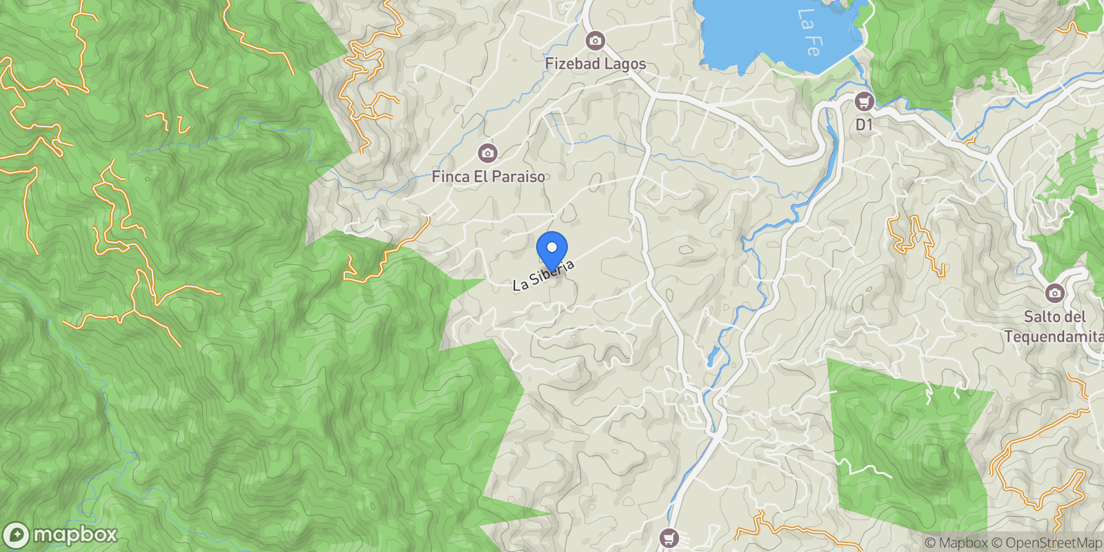 Map showing El Retiro SIBERIA LOTE 38, Retiro, Colombia.