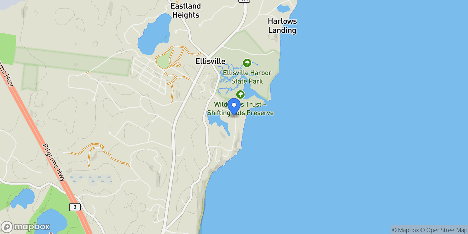 Map showing 92 Lookout Point Rd, Plymouth, MA 02360, Plymouth, Massachusetts, United States.