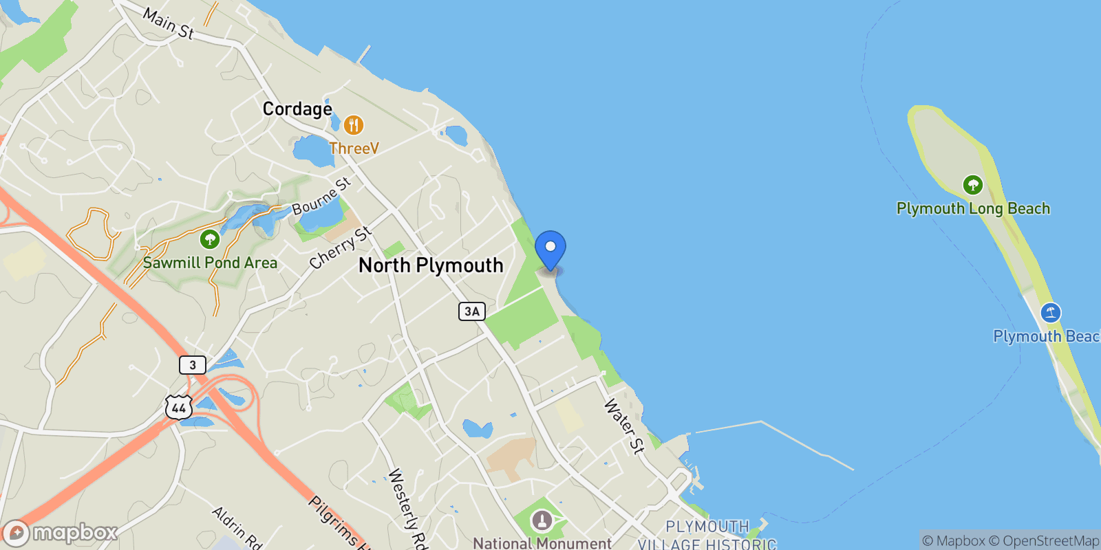 Map showing 60 Robbins Rd. Unit 25, Plymouth, MA 02360, Plymouth, Massachusetts, United States.