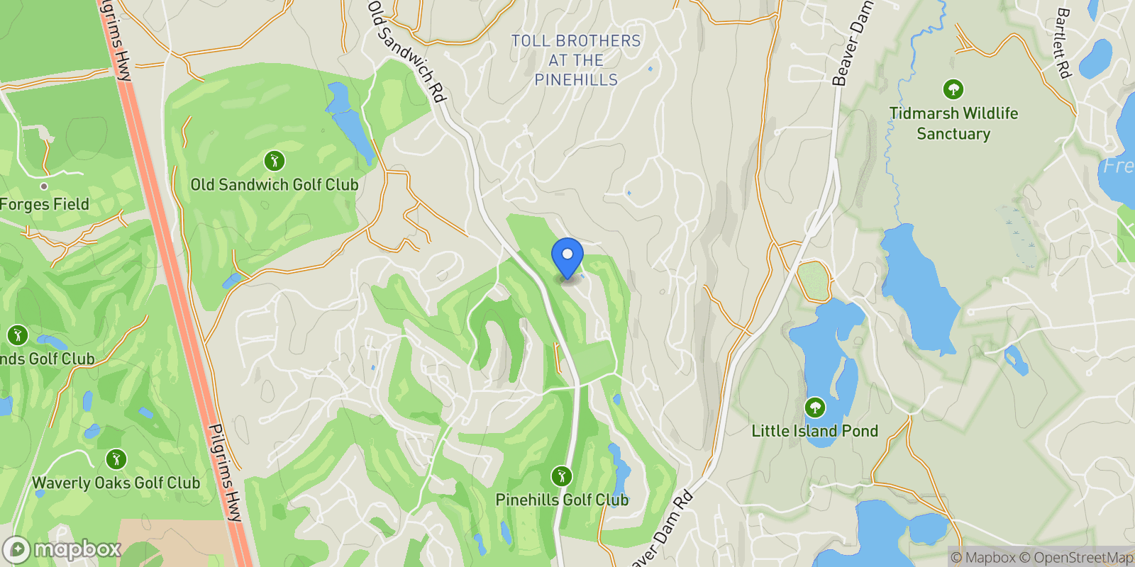 Map showing 17 Cupola Ln, Plymouth, MA 02360, Plymouth, Massachusetts, United States.