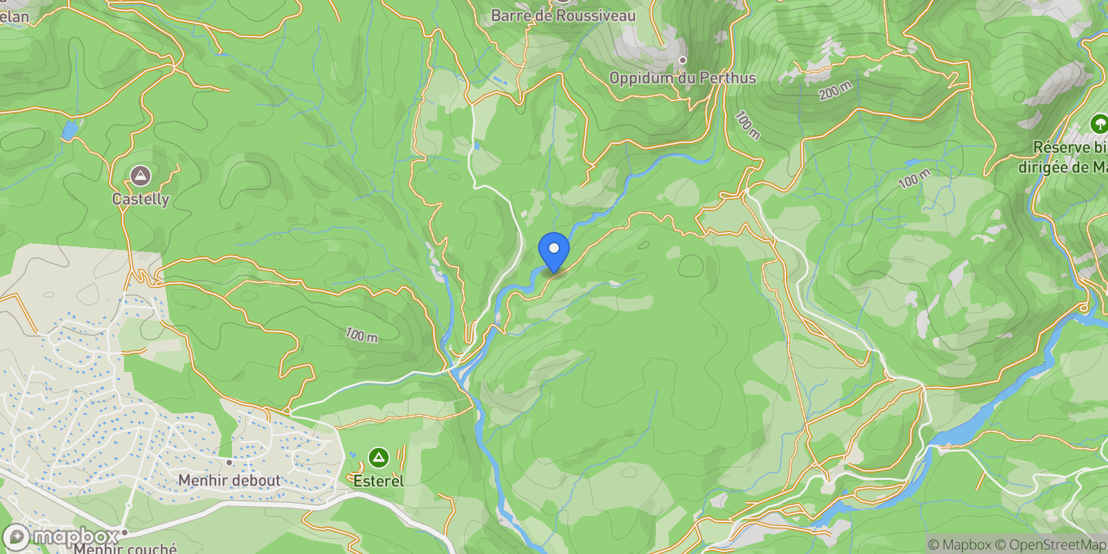 Map showing Saint-Raphaël, Provence-Alpes-Côte d'Azur, France.