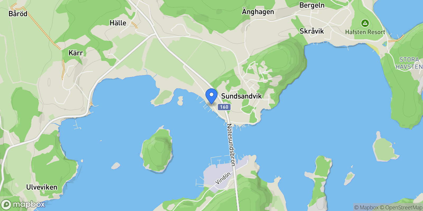 Map showing Sundsandvik 419, Uddevalla, O 451 96, Sundsandvik, Västra Götaland County, Sweden.