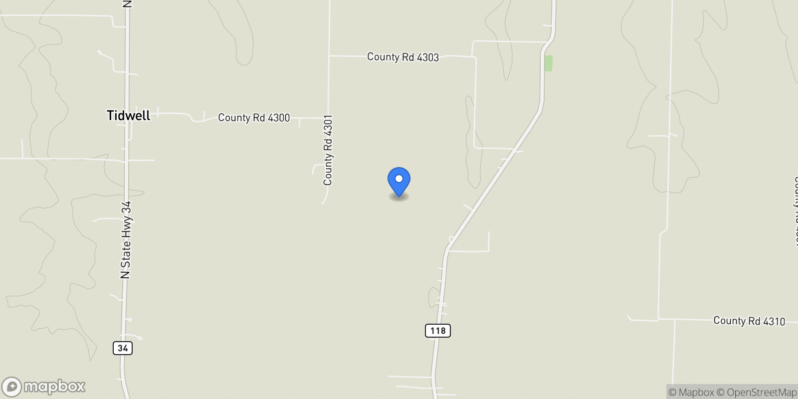 Map showing 00 Rolling Lane , Greenville, TX 75401, Celeste, Texas, United States.