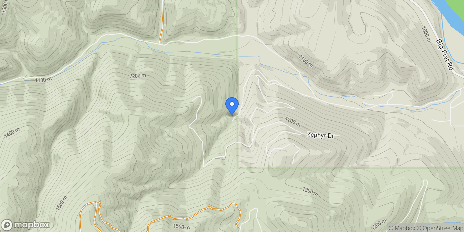 Map showing 2700 Lyon Creek Road, Missoula, Montana, United States.
