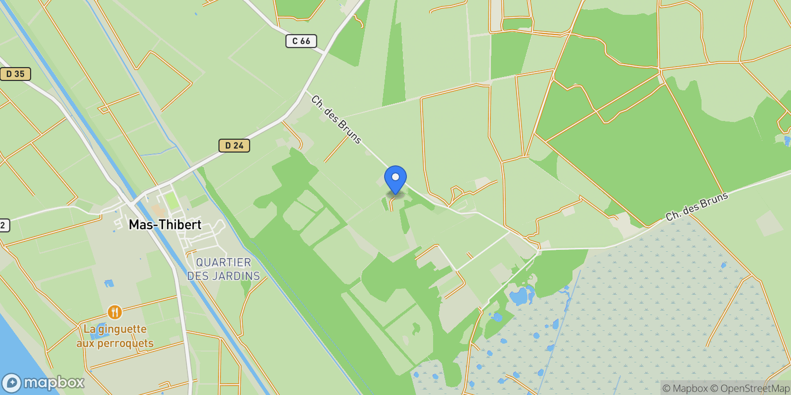 Map showing Arles, Arles, Arles, Provence-Alpes-Côte d'Azur, France.