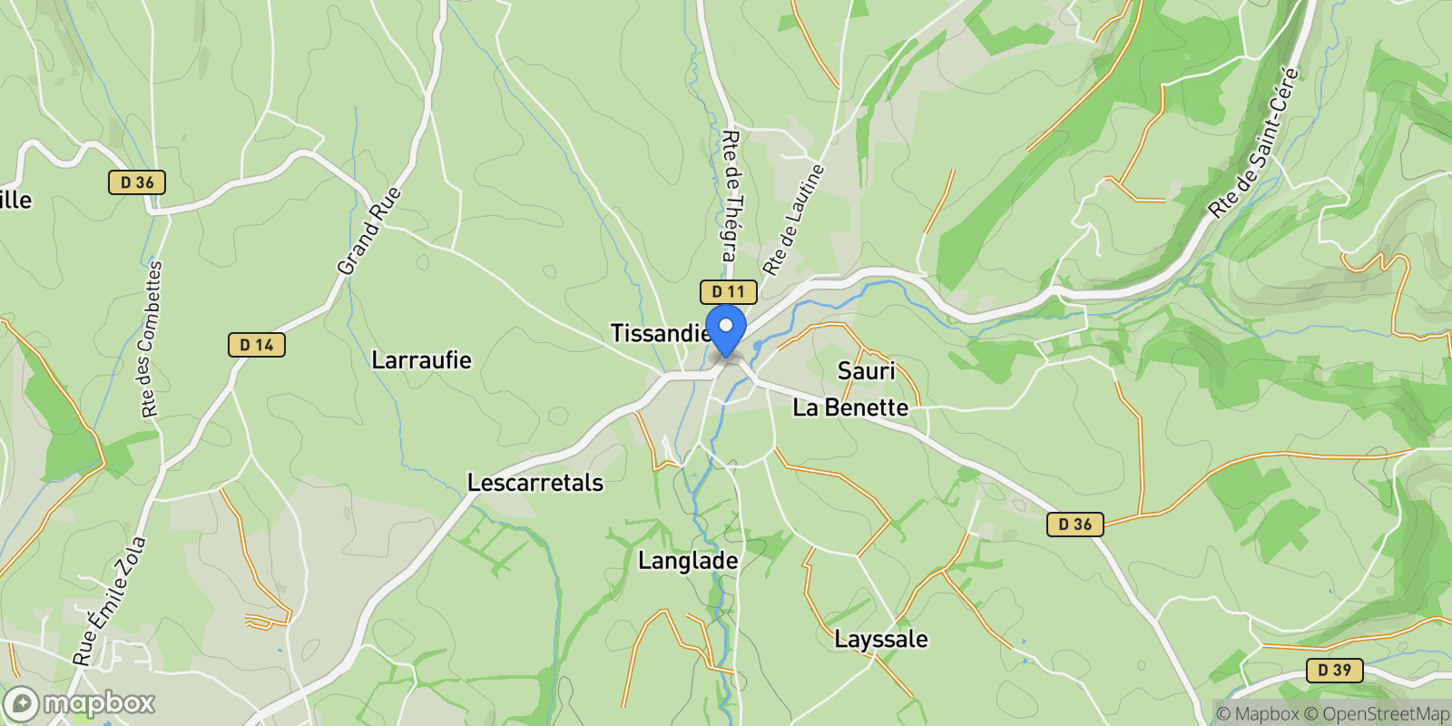 Map showing Lavergne, Lavergne, Lavergne, Occitanie, France.