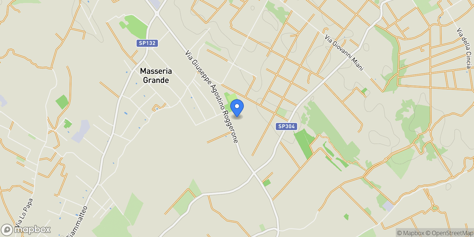 Map showing 73100 Lecce, Province of Lecce, Italy, Lecce, Apulia, Italy.