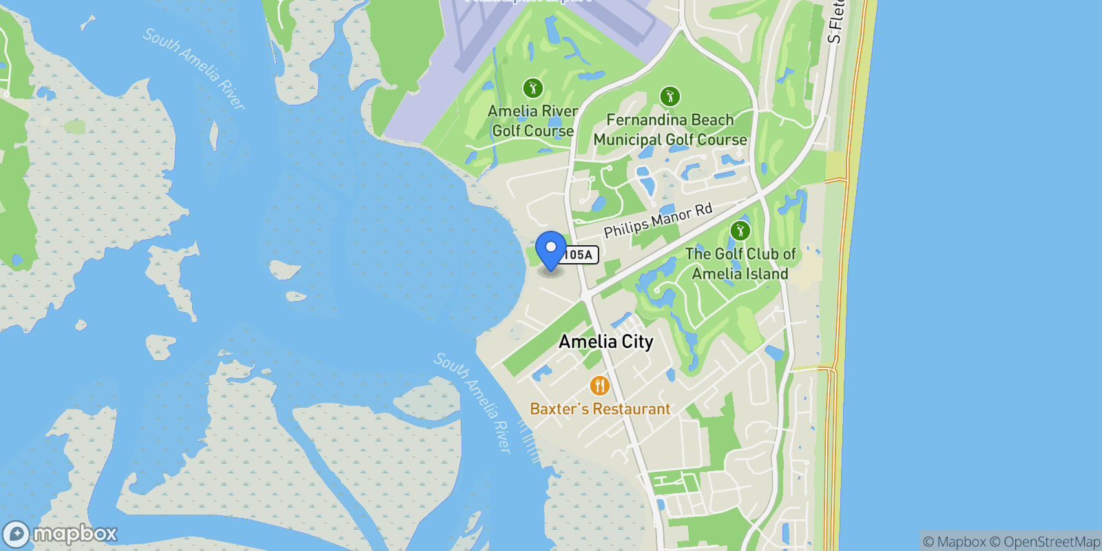 Map showing 1356 SHADOW WOODS Lane, Fernandina Beach, FL, 32034, USA, Fernandina Beach, Florida, United States.