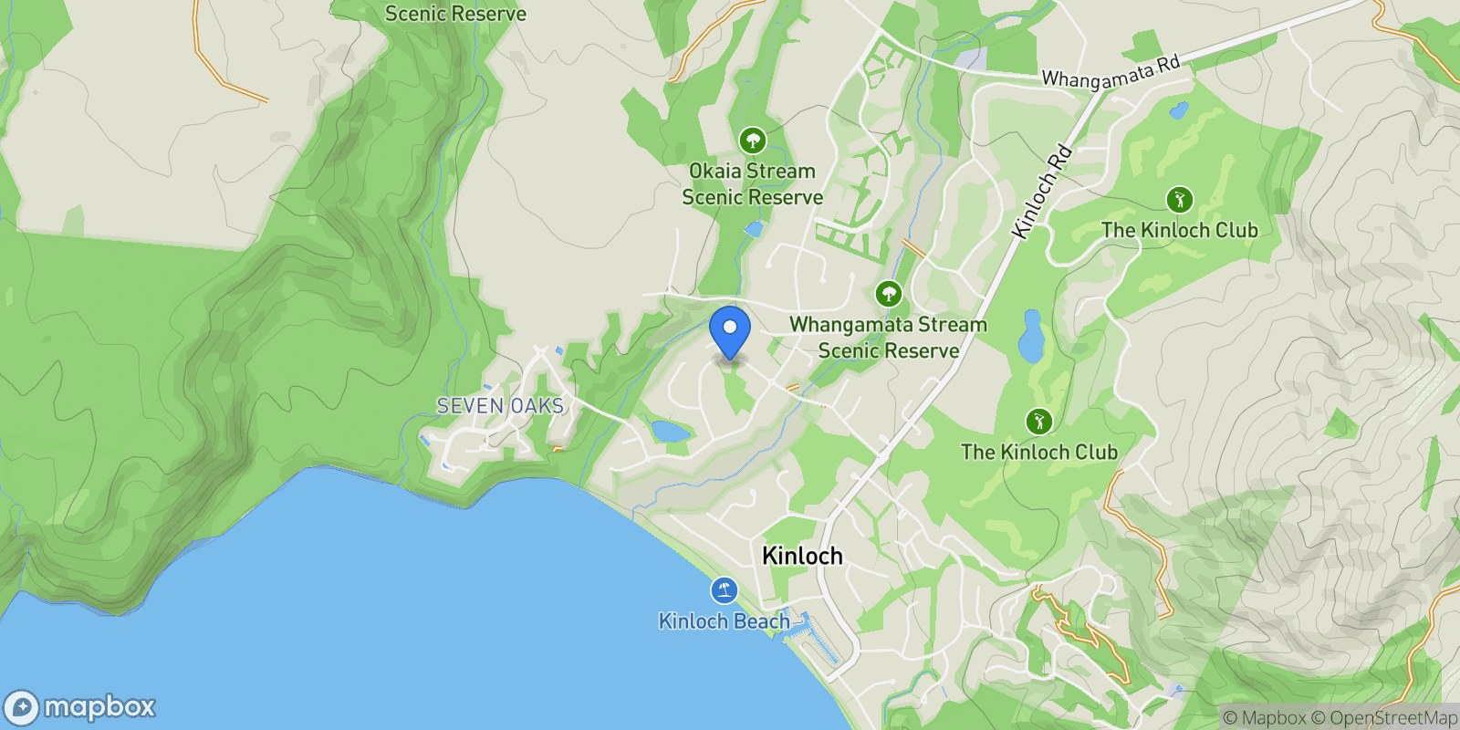 Map showing 19 Montgomery Crescent Kinloch, Taupo, WKO, Kinloch, Waikato, New Zealand.