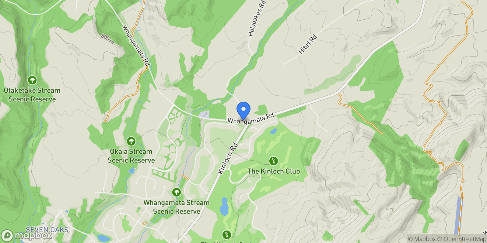 Map showing 1679 Whangamata Road Marotiri, Taupo, WKO, Kinloch, Waikato, New Zealand.