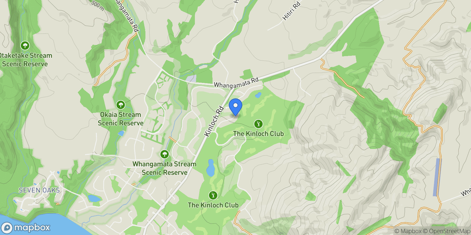 Map showing 16 The Fairways, Kinloch, Taupo, WKO 3377, Kinloch, Waikato, New Zealand.