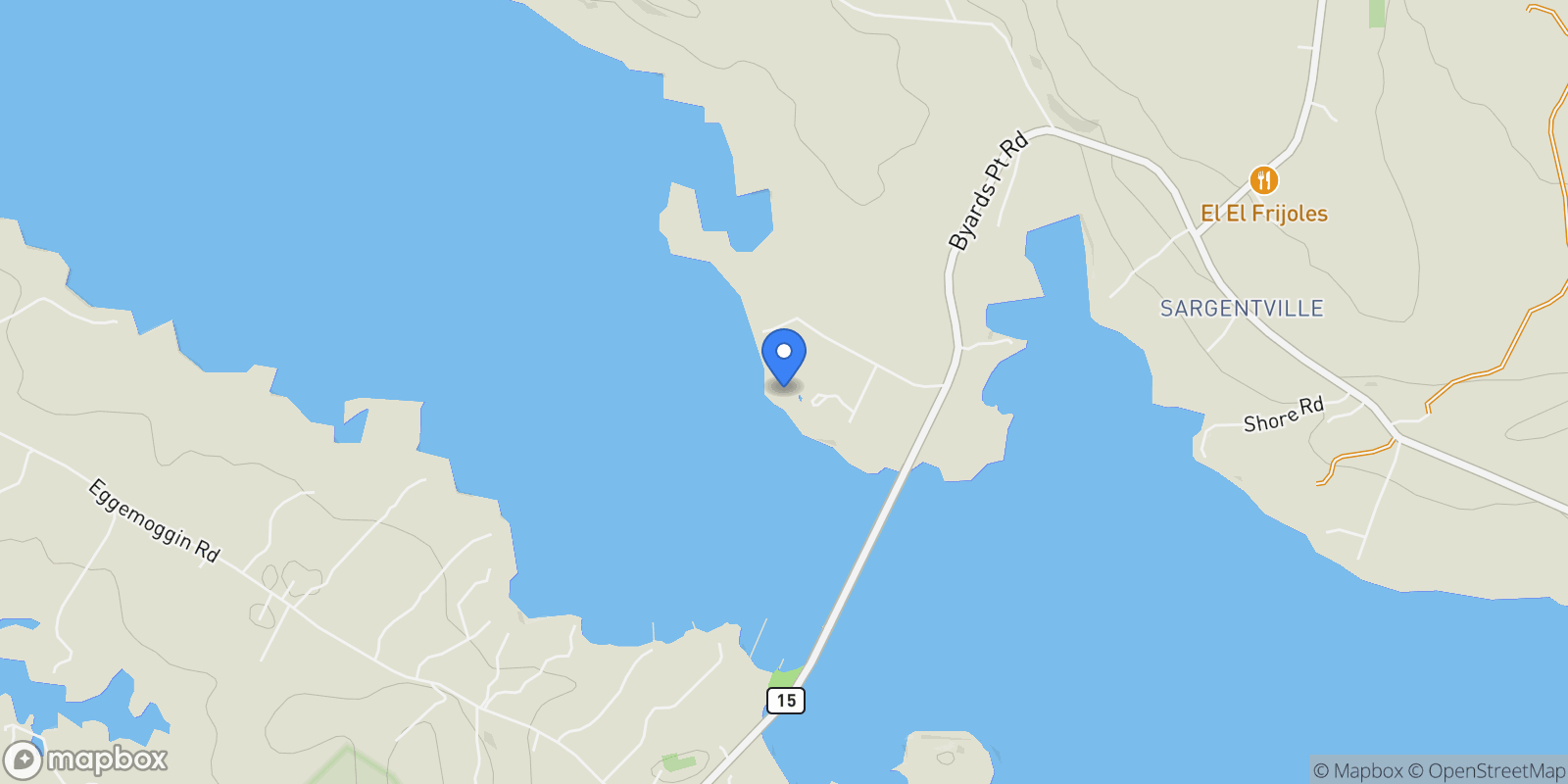 Map showing 92 Silver Mine Road, Sedgwick, ME 04673, Sedgwick, Maine, United States.