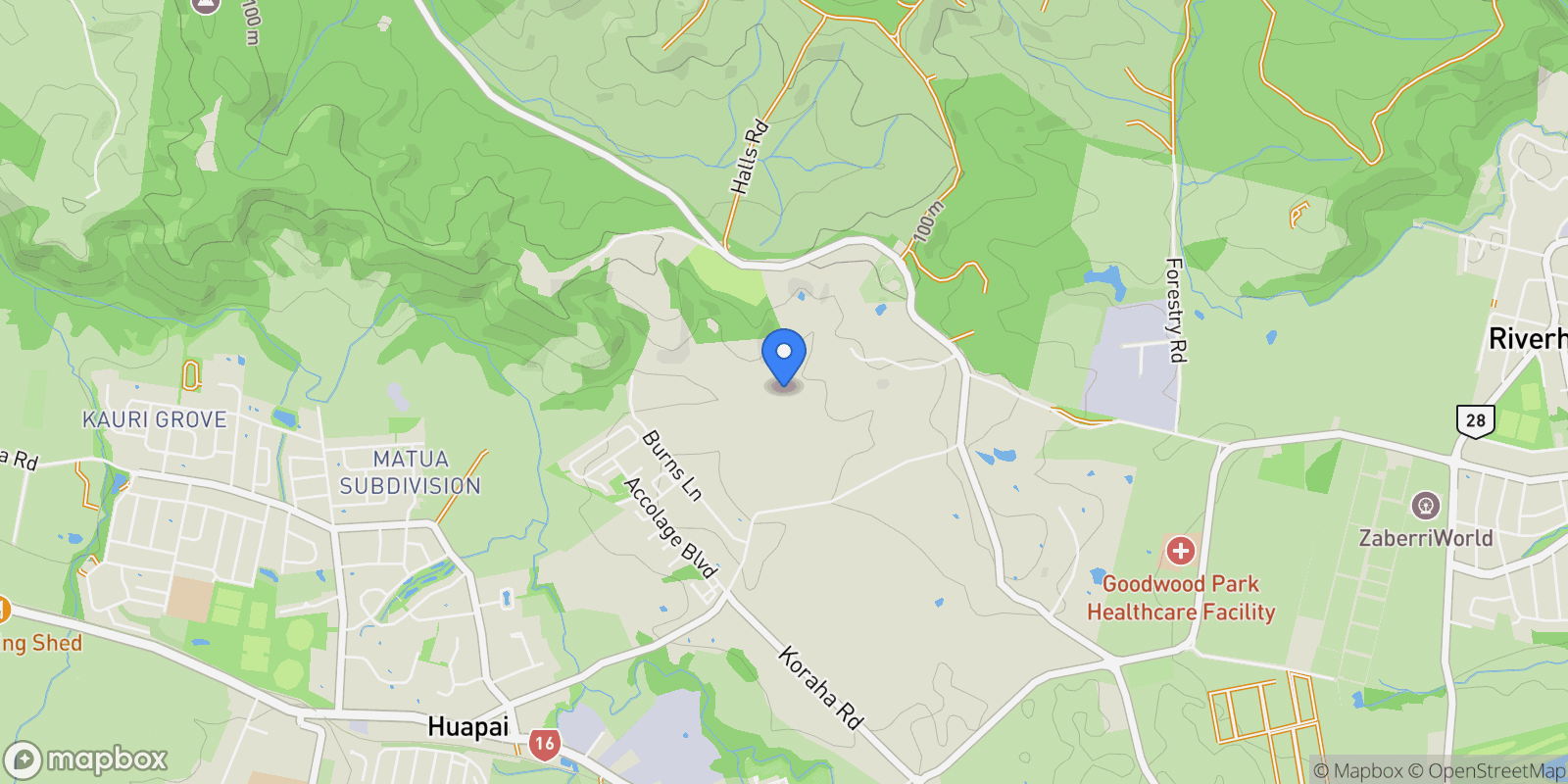 Map showing 43E Terry Smyth Drive Kumeu, Auckland, AUK, Kumeu, Auckland, New Zealand.