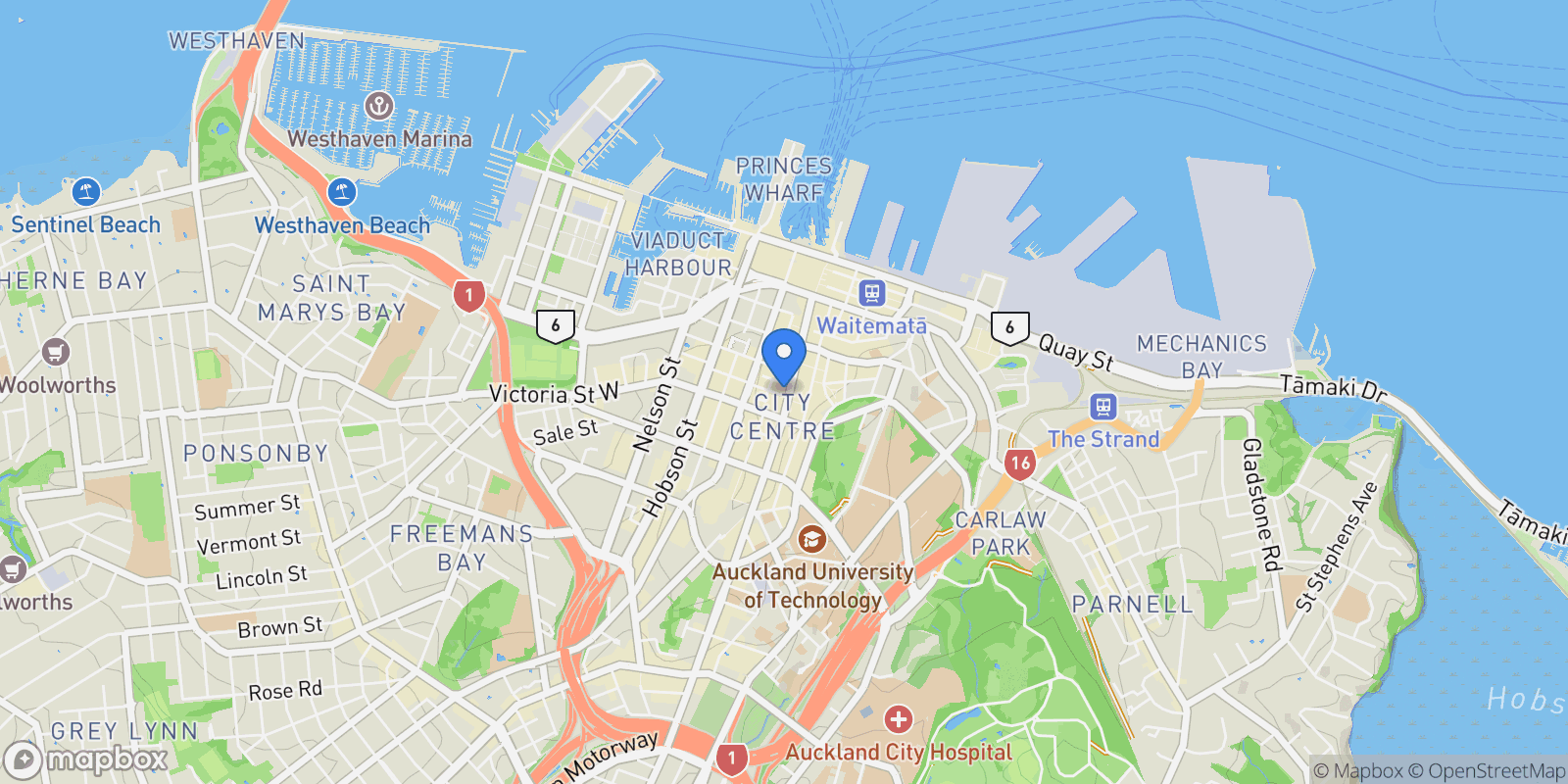 Map showing 14/175 Queen Street, Auckland Central, Auckland City, AUK, Auckland, Auckland, New Zealand.
