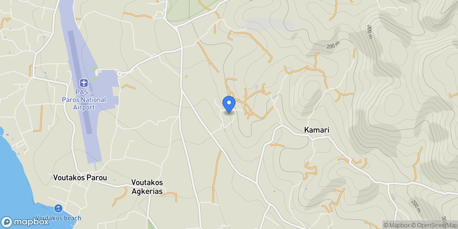 Map showing Maggano, Aliki 844 00, Greece, Paros, Aegean, Greece.