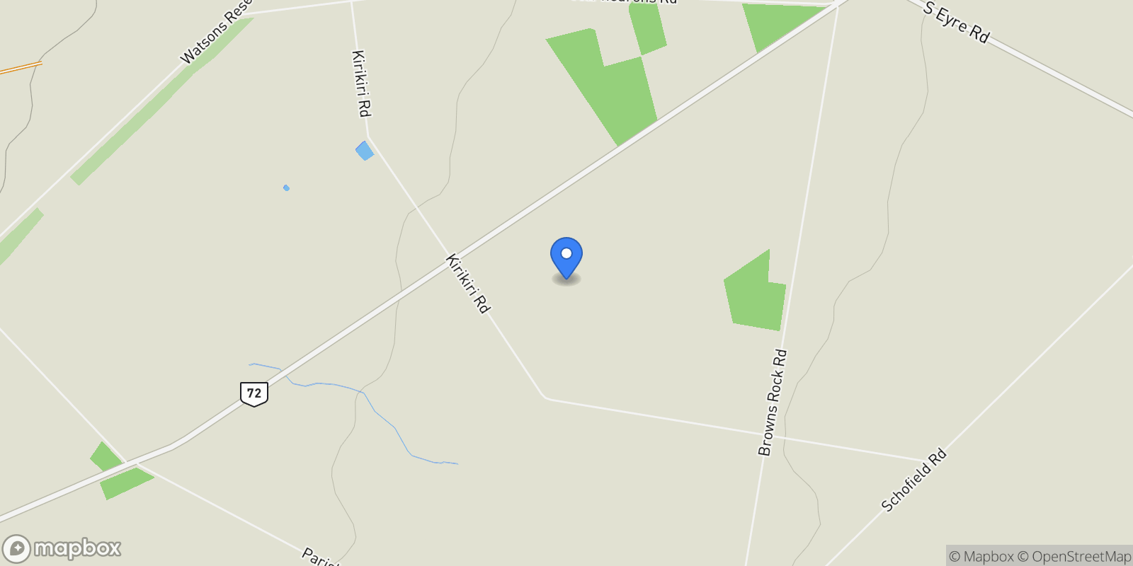 Map showing 664 Depot Road, Burnt Hill , Waimakariri, CAN 7495, Burnt Hill, Canterbury, New Zealand.