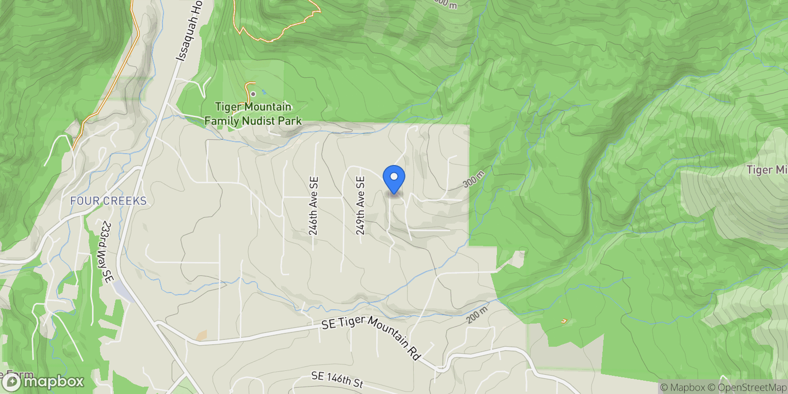 Map showing 25115 SE 133rd Wy , Issaquah, WA 98027, Issaquah, Washington, United States.