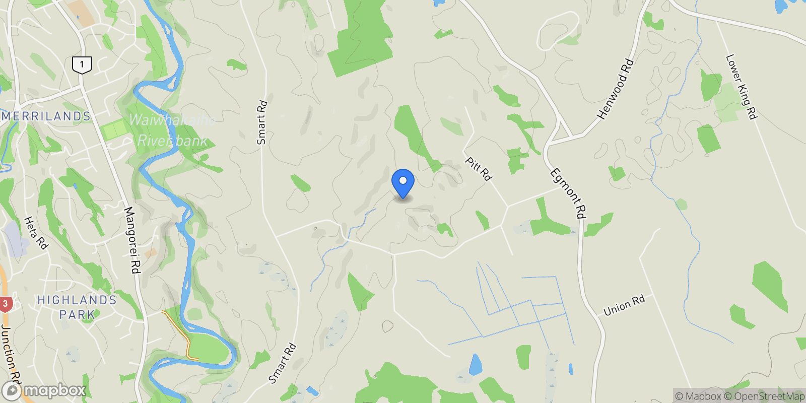 Map showing 79 Dorset Road, Hillsborough, New Plymouth, NEW ZEALAND, Hillsborough, Taranaki, New Zealand.