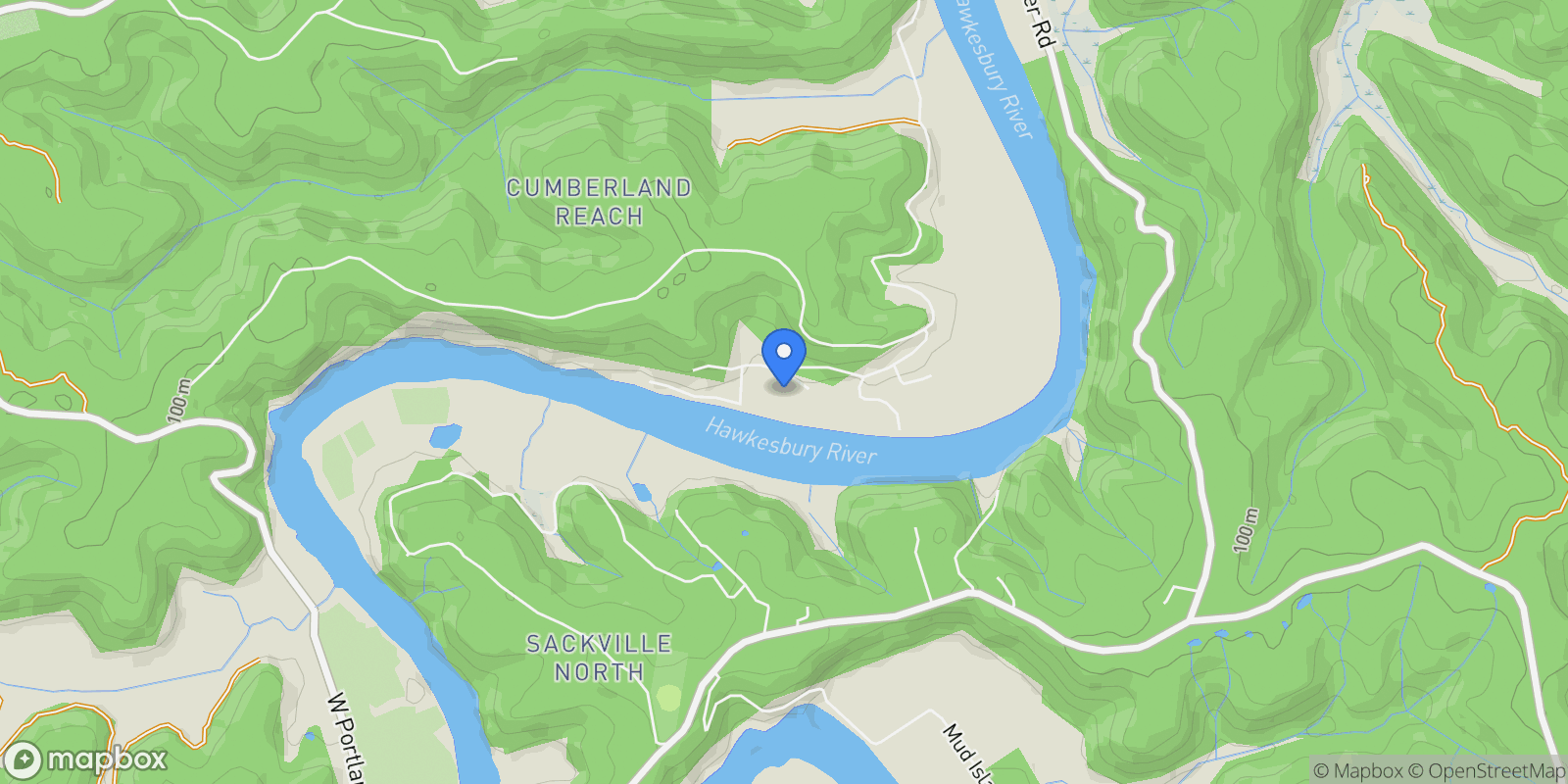 Map showing 12 Holmes Dr, Cumberland Reach NSW 2756, Australia, Cumberland Reach, New South Wales, Australia.