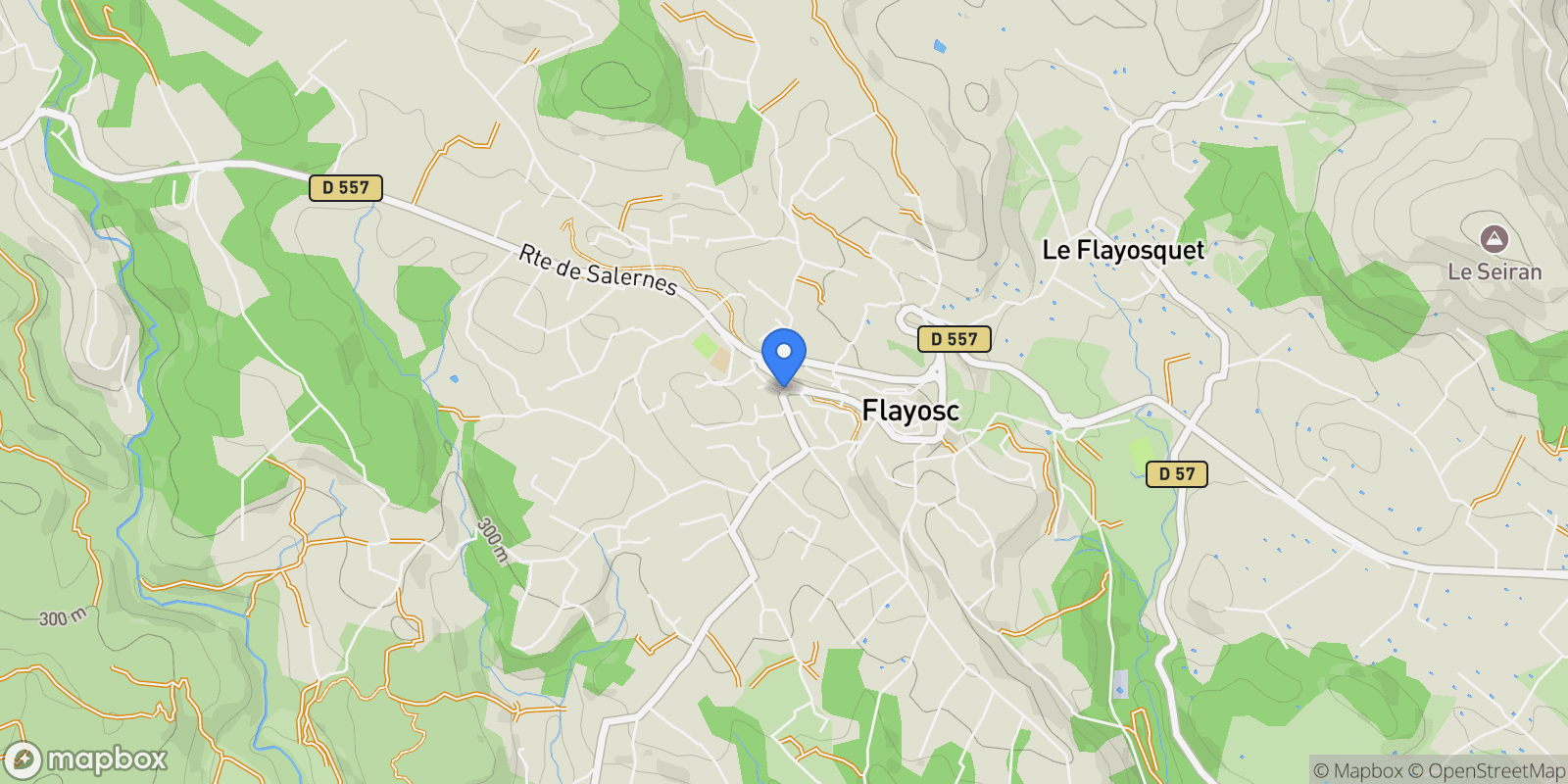 Map showing 83780 Flayosc, France, Flayosc, Provence-Alpes-Côte d'Azur, France.