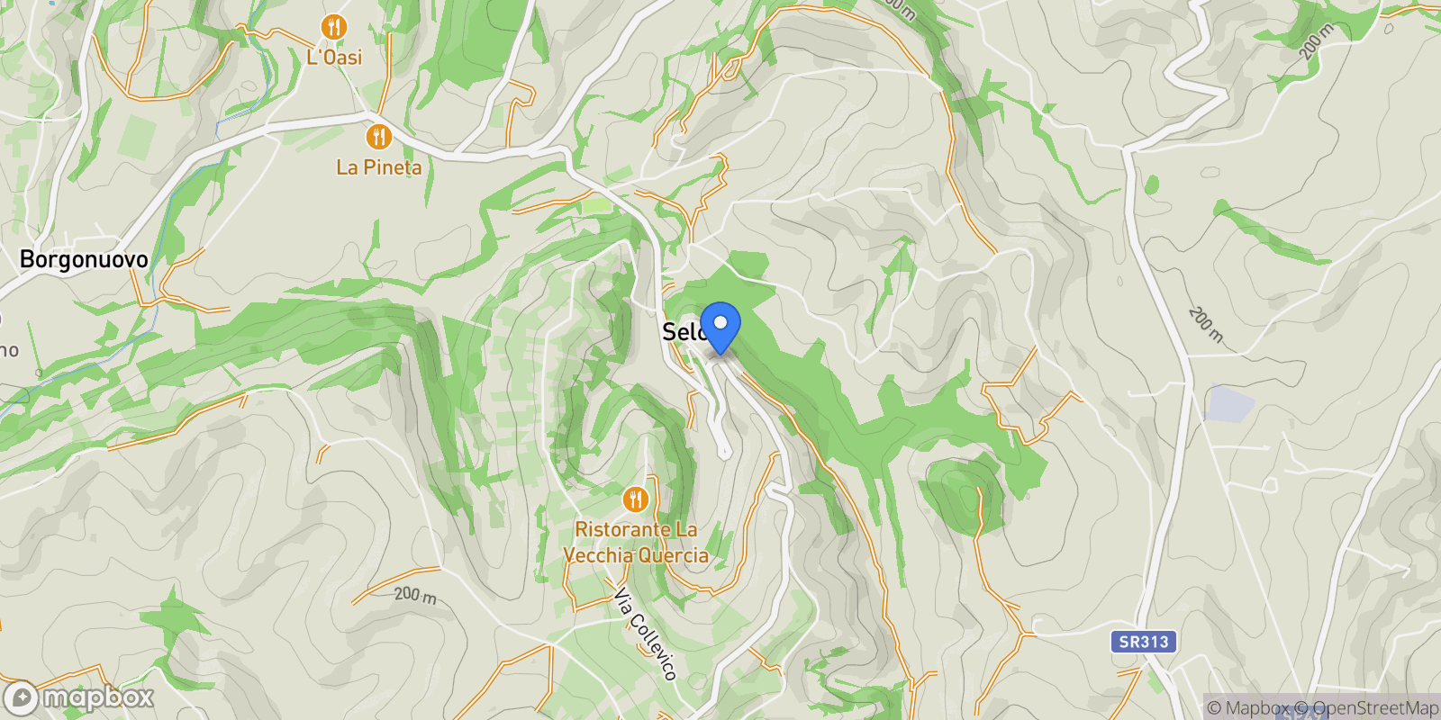Map showing 02040 Selci RI, Italy, Selci, Lazio, Italy.