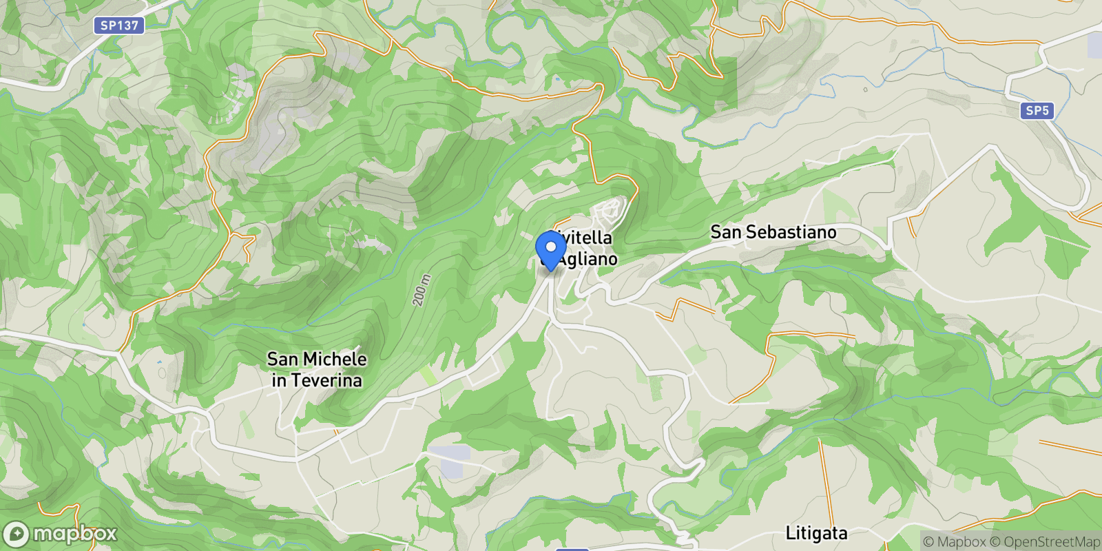 Map showing 01020 Civitella d'Agliano, VT, Italy, Civitella d'Agliano, Lazio, Italy.